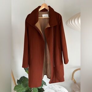 Babaton Women's Wool & Cashmere Zippered Coat